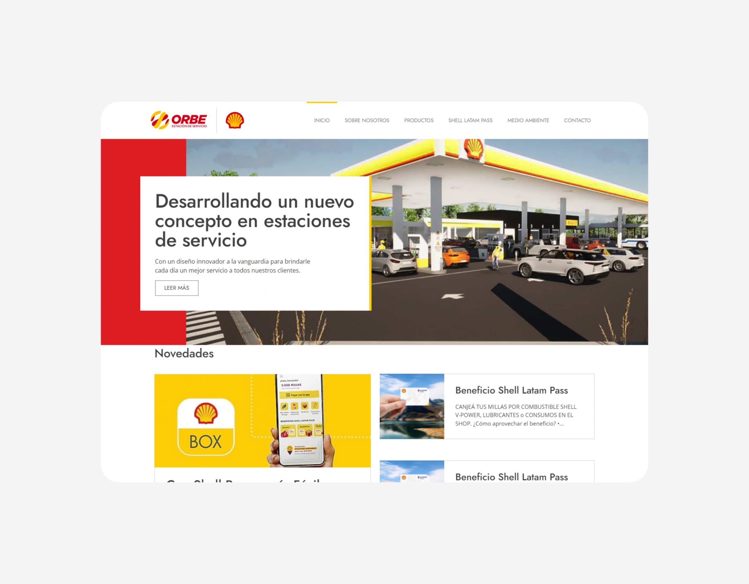 Web Orbe Shell - Madison - Marketing & Publicidad