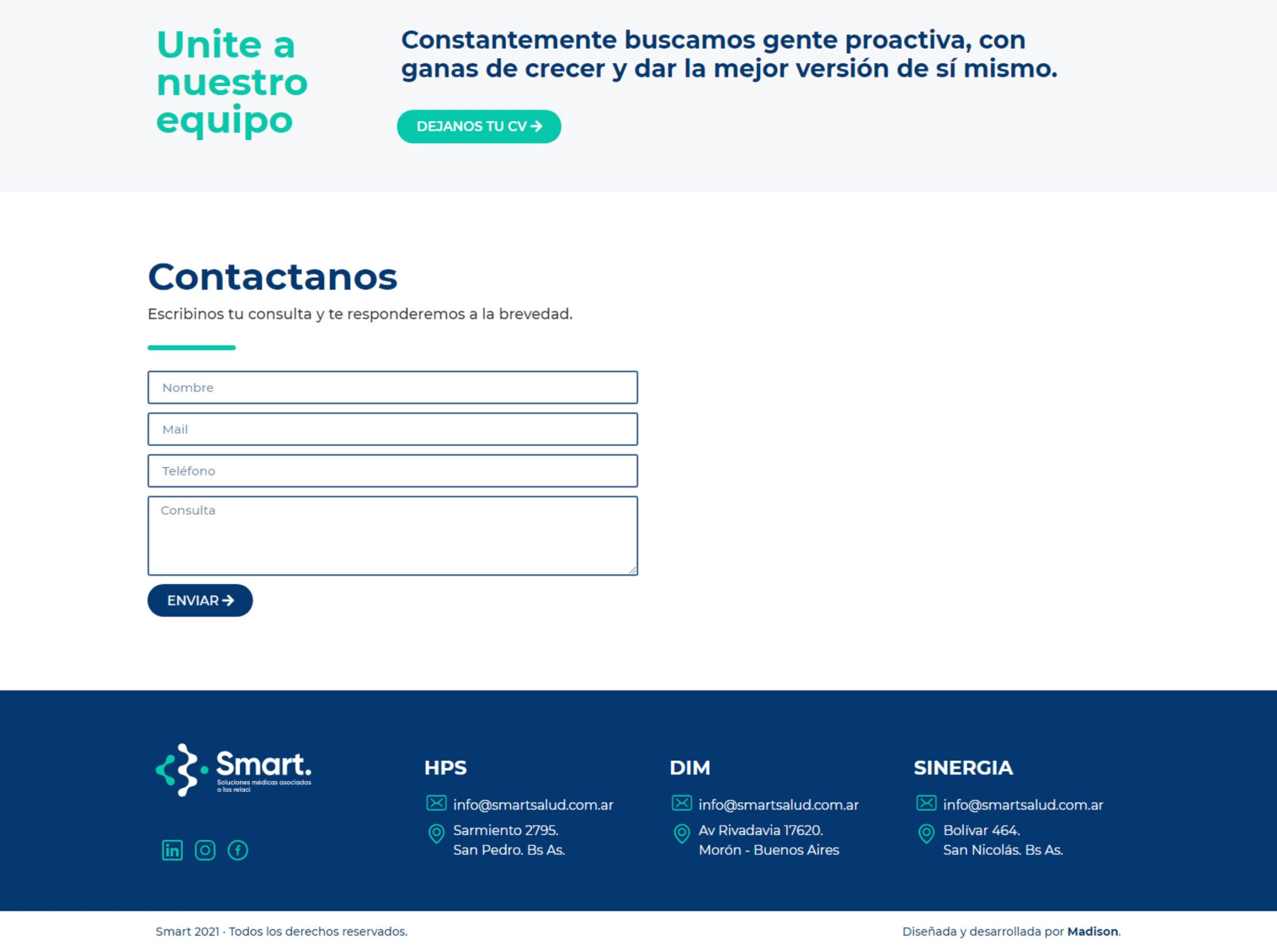 Web Smart - Madison - Marketing & Publicidad